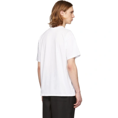 Shop Aries White Serapis T-shirt