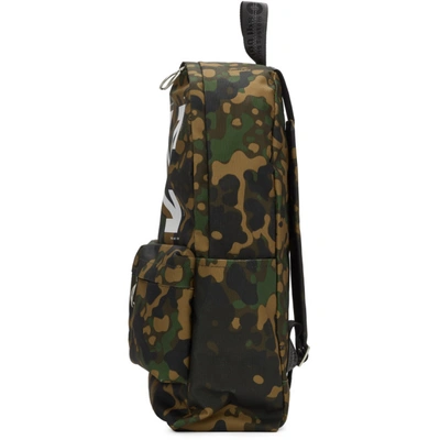 Shop Off-white Multicolor Camouflage Backpack In 9901 All Ov