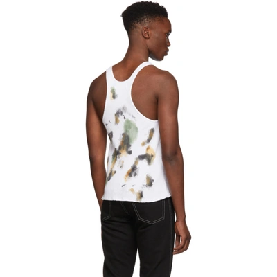 Shop Linder White Rib Julien Painted Tank Top