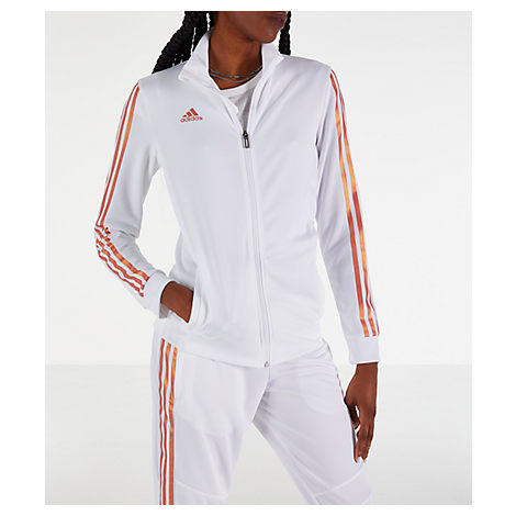 adidas tiro track jacket white