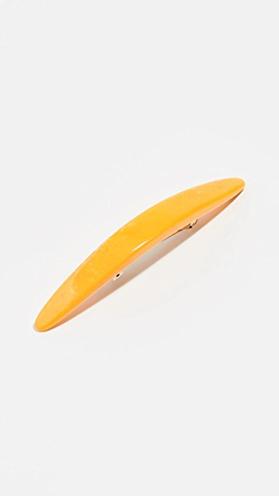 Shop Cult Gaia Large Barrette In Yellow Quartz