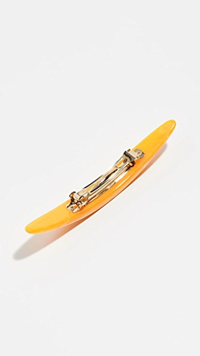 Shop Cult Gaia Large Barrette In Yellow Quartz