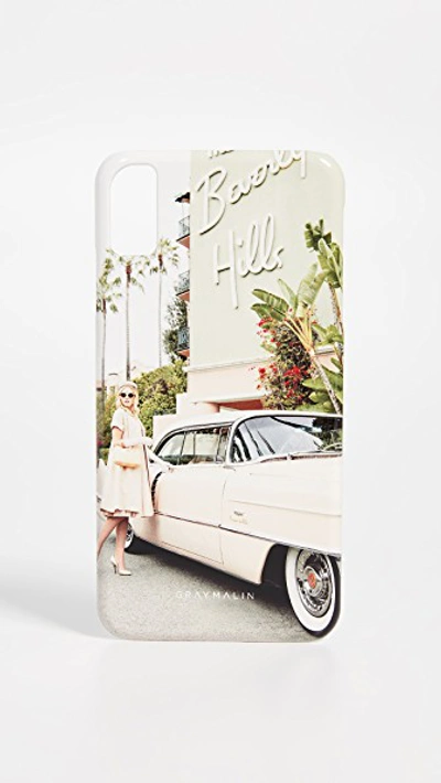 Shop Gray Malin The Beverly Hills Hotel Iphone Case In Multi