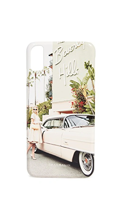 Shop Gray Malin The Beverly Hills Hotel Iphone Case In Multi