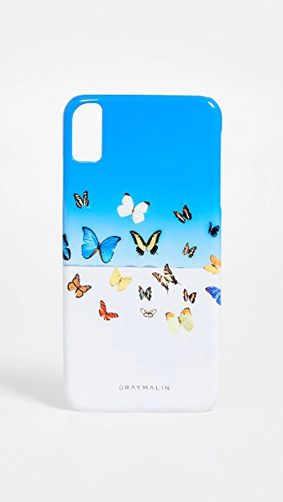 Shop Gray Malin The Bufferflies Iphone Case In Multi