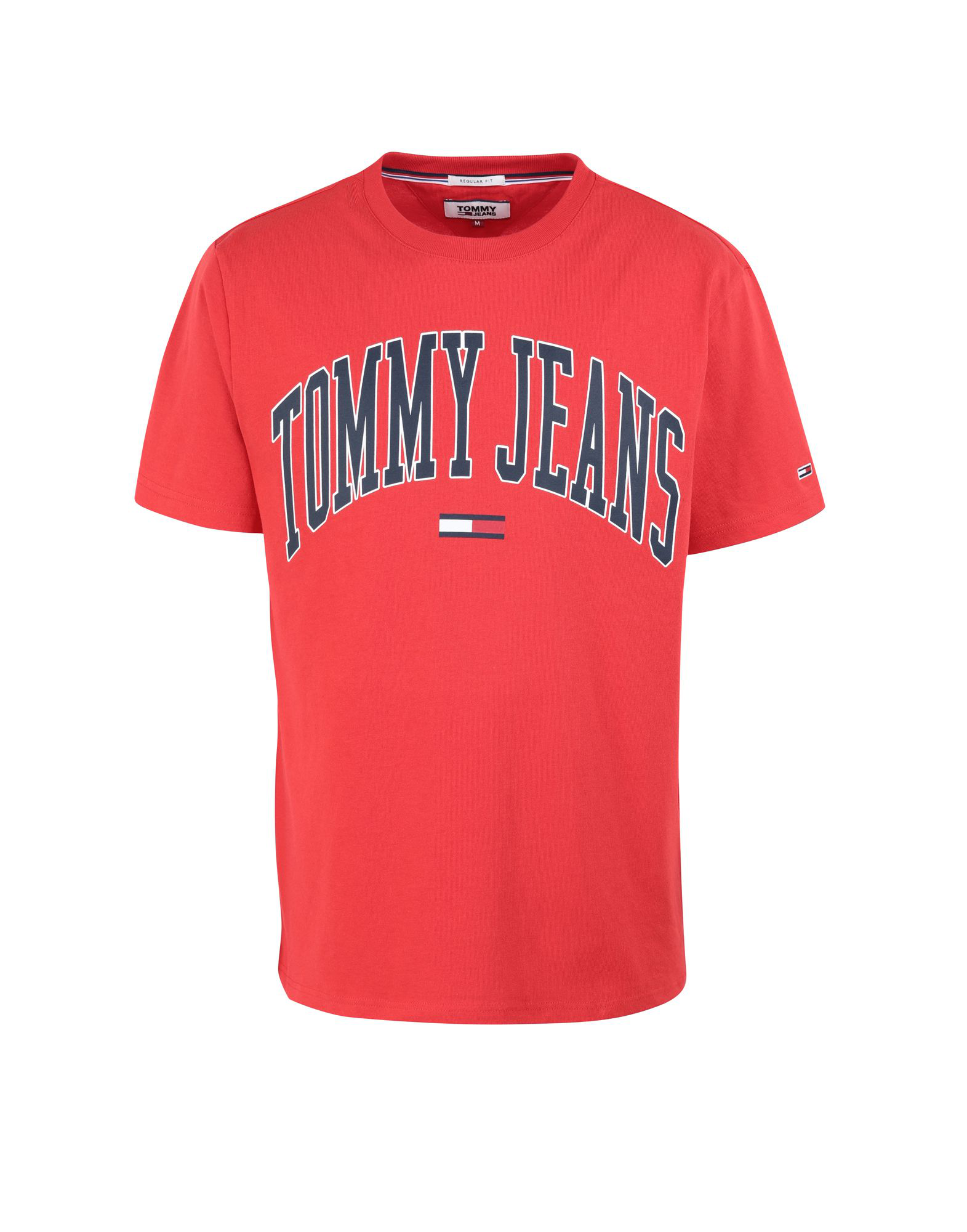 tommy jeans red t shirt