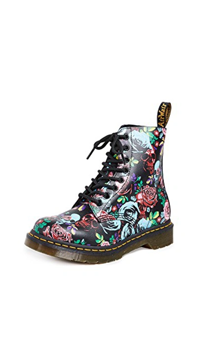 Dr. Martens 1460 Pascal 8 Eye Boots In Rose Fantasy | ModeSens