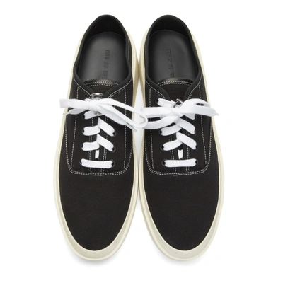 Shop Fear Of God Black Backless Sneakers