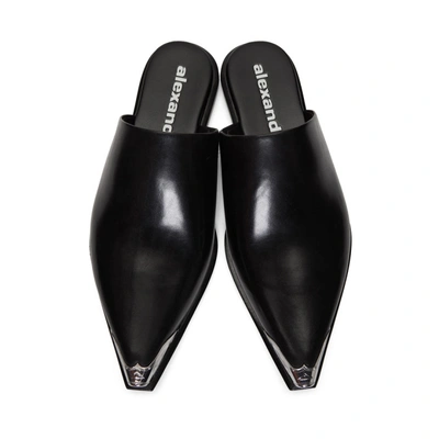 Shop Alexander Wang Black Sullivan Mules In 001 Black