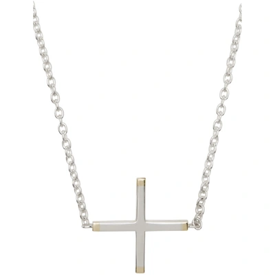 Shop N.hoolywood Silver Cross Necklace