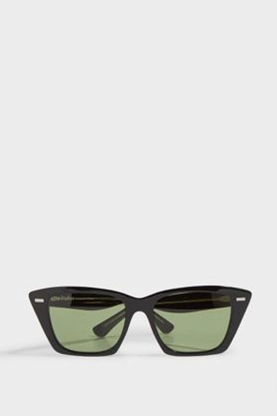 Shop Acne Studios Ingridh Cat-eye Sunglasses In Black