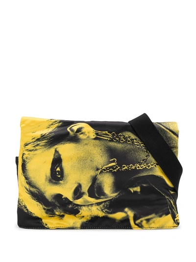 Shop Raf Simons Eastpak X  Poster Waistbag - Black