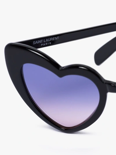 Saint Laurent Heart In Schwarz