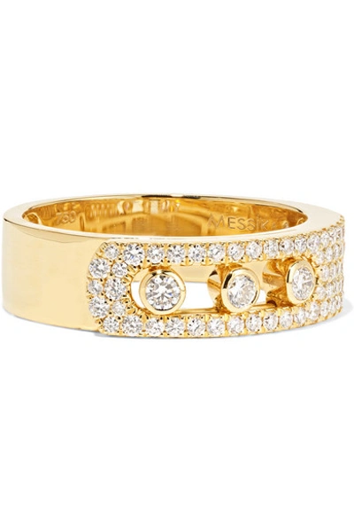 Shop Messika Move Noa 18-karat Gold Diamond Ring