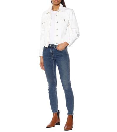 Shop Acne Studios Blå Konst Climb Skinny Jeans In Blue