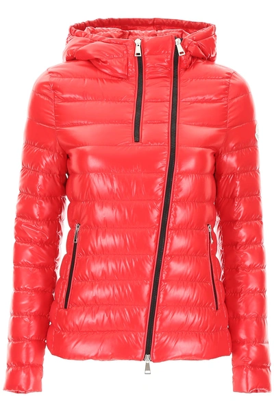 Moncler Budapest Zipped Jacket In Rosso | ModeSens