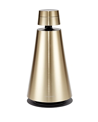 Shop Bang & Olufsen Beosound 1 Home Portable Wireless Speaker W/ Google Assistant In Brass
