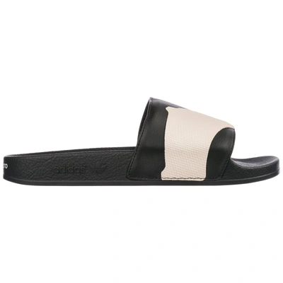 Shop Y-3 Men's Slippers Sandals Rubber  Adilette In Black