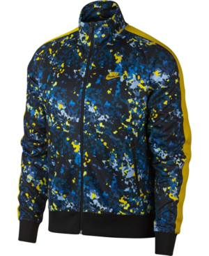 nike tribute jacket blue