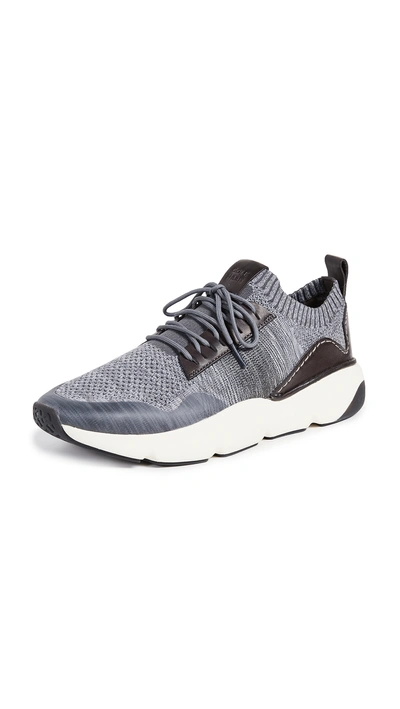 Shop Cole Haan Zerogrand All-day Stitchlite Trainers In Gray Pinstripe