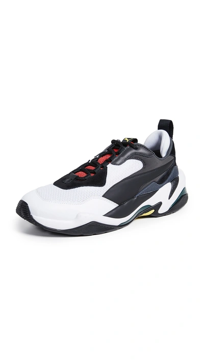 Shop Puma Thunder Spectra Sneakers In  Black/high Risk Red