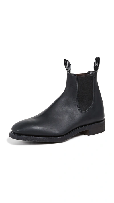 Shop R.m.williams Lachlan Boots In Black
