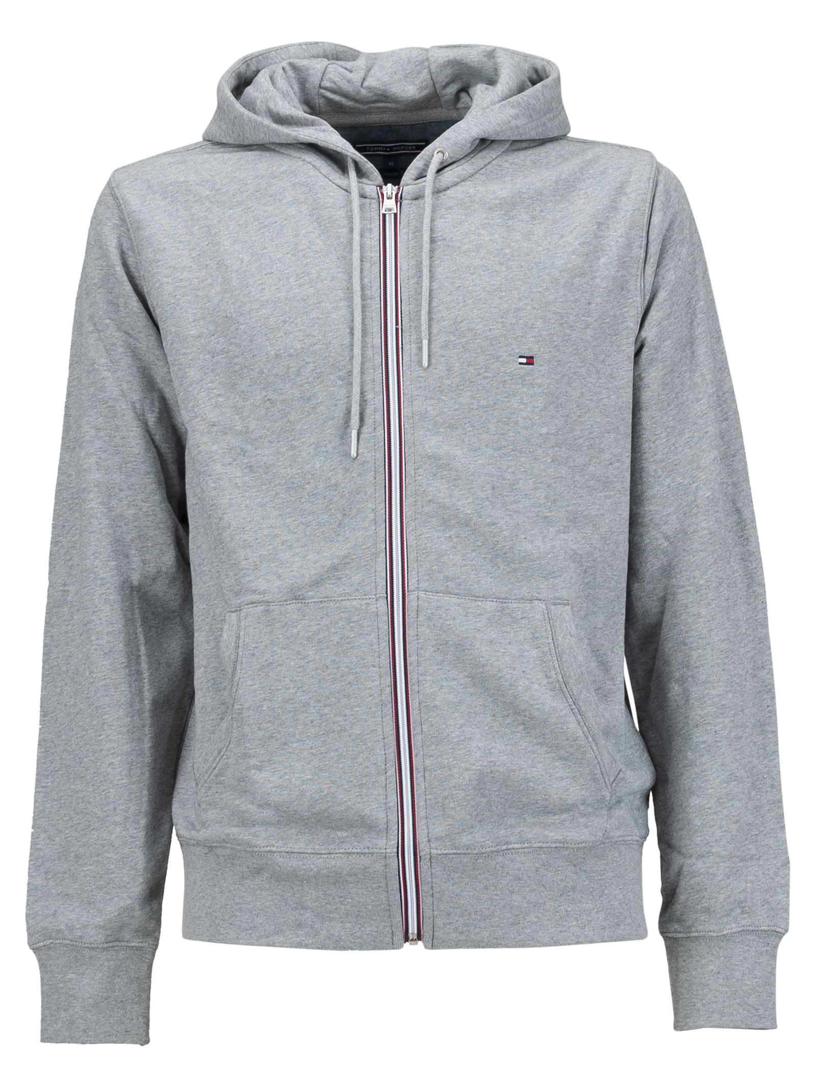 tommy hilfiger core cotton zip hoodie