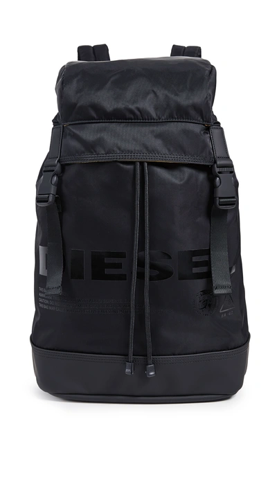 Shop Diesel Susegana Backpack In Black