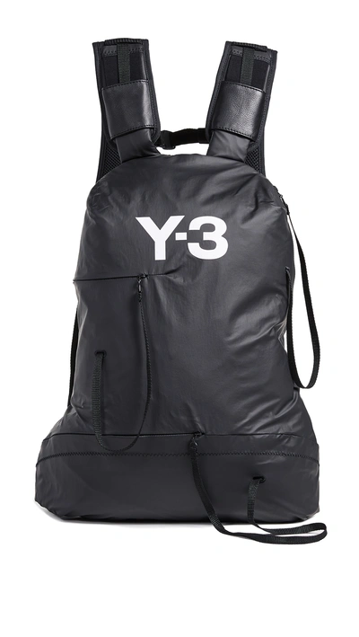 Shop Y-3 Bungee Backpack In Black