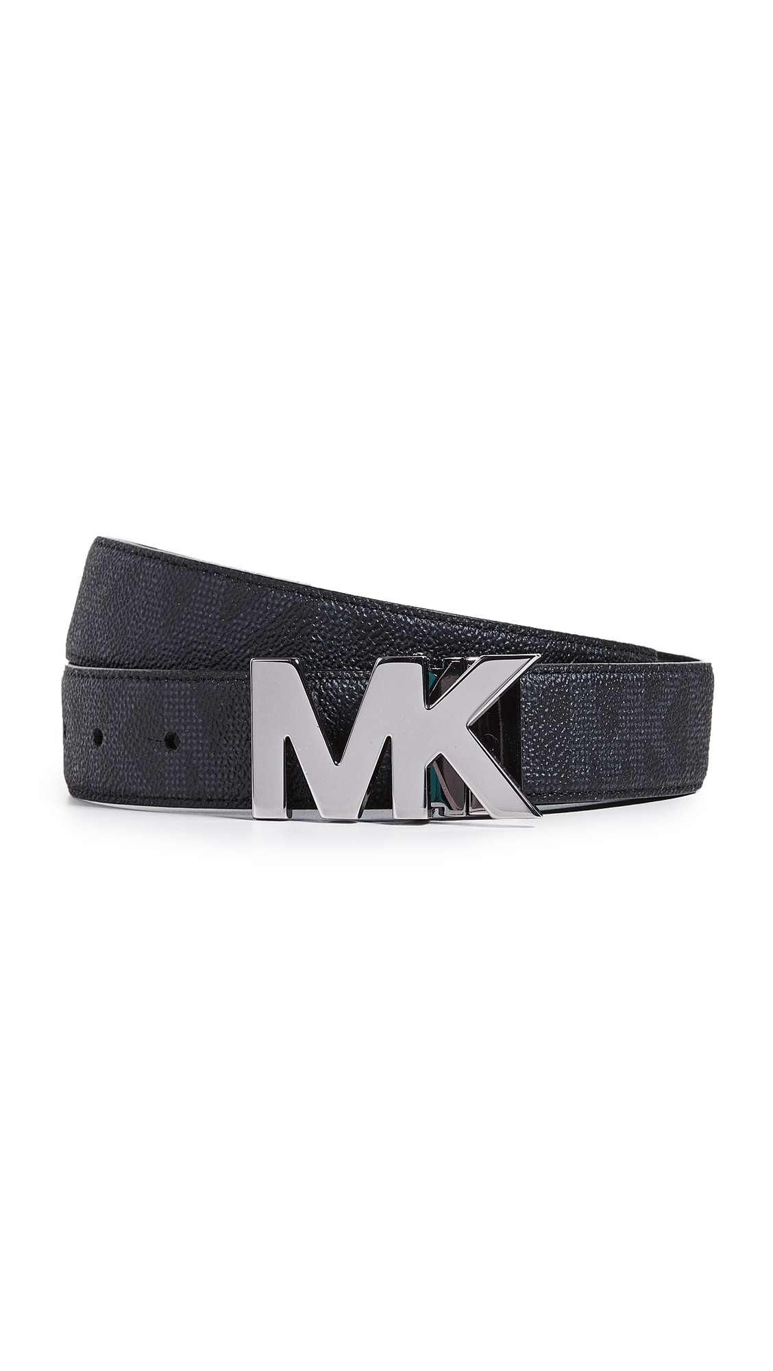 all black michael kors belt