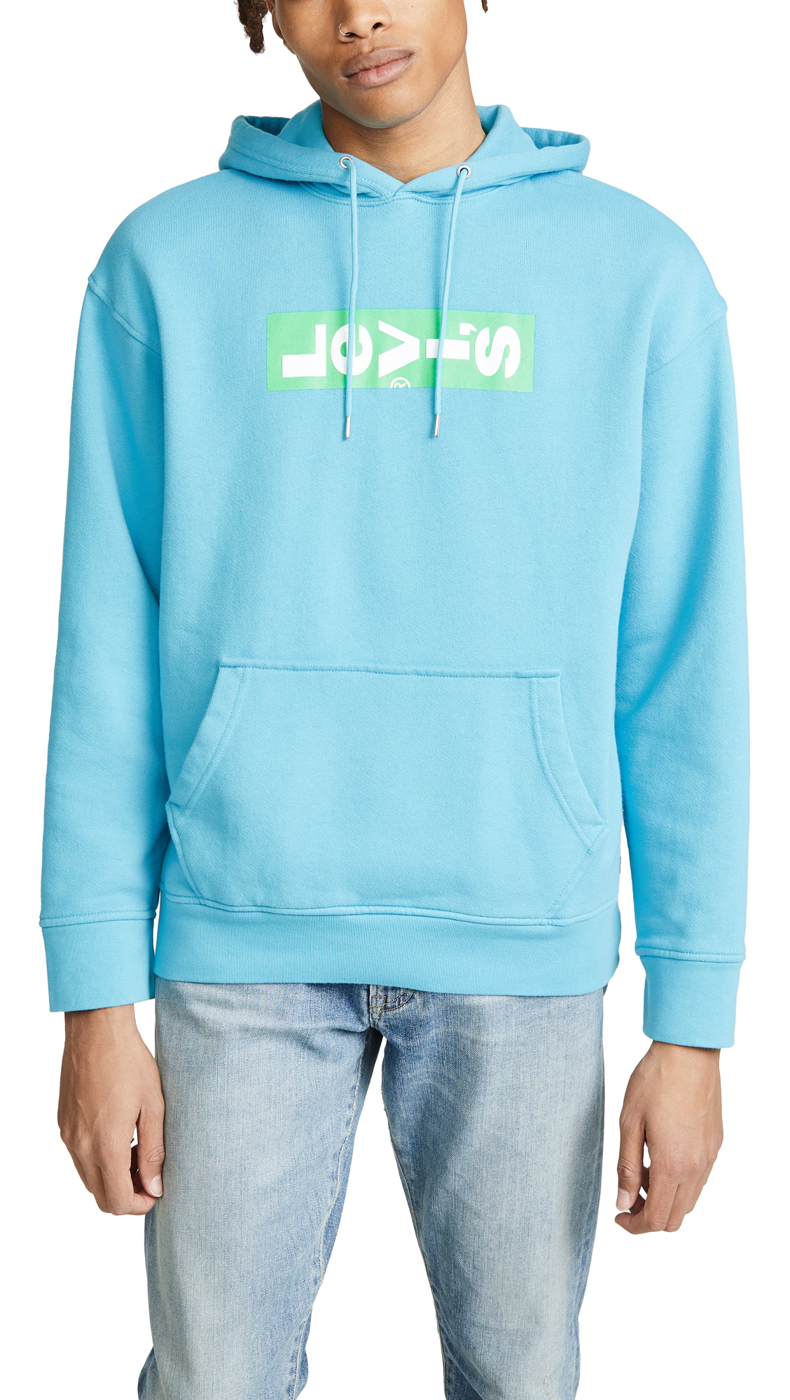 levi's graphic oversized hoodie