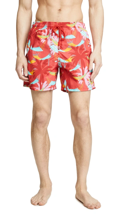 Vilebrequin 24th July Ibiza Trunks In Hibiscus | ModeSens