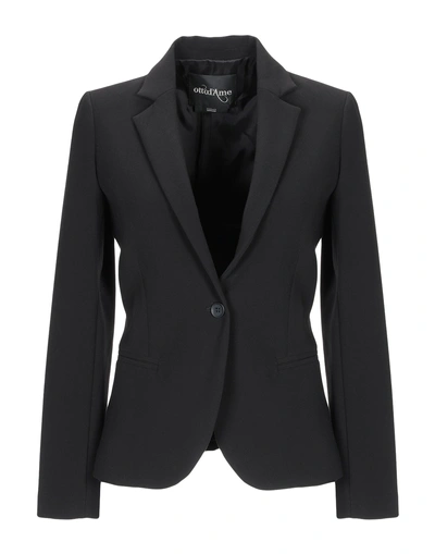 Shop Ottod'ame Sartorial Jacket In Black