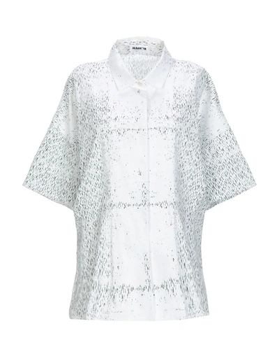 Shop Jil Sander Patterned Shirts & Blouses In White