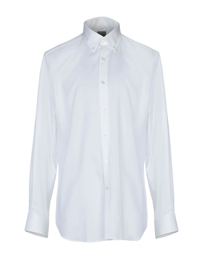 Shop Hardy Amies Shirts In White