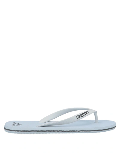 Shop Kappa Man Thong Sandal White Size 7.5 Rubber