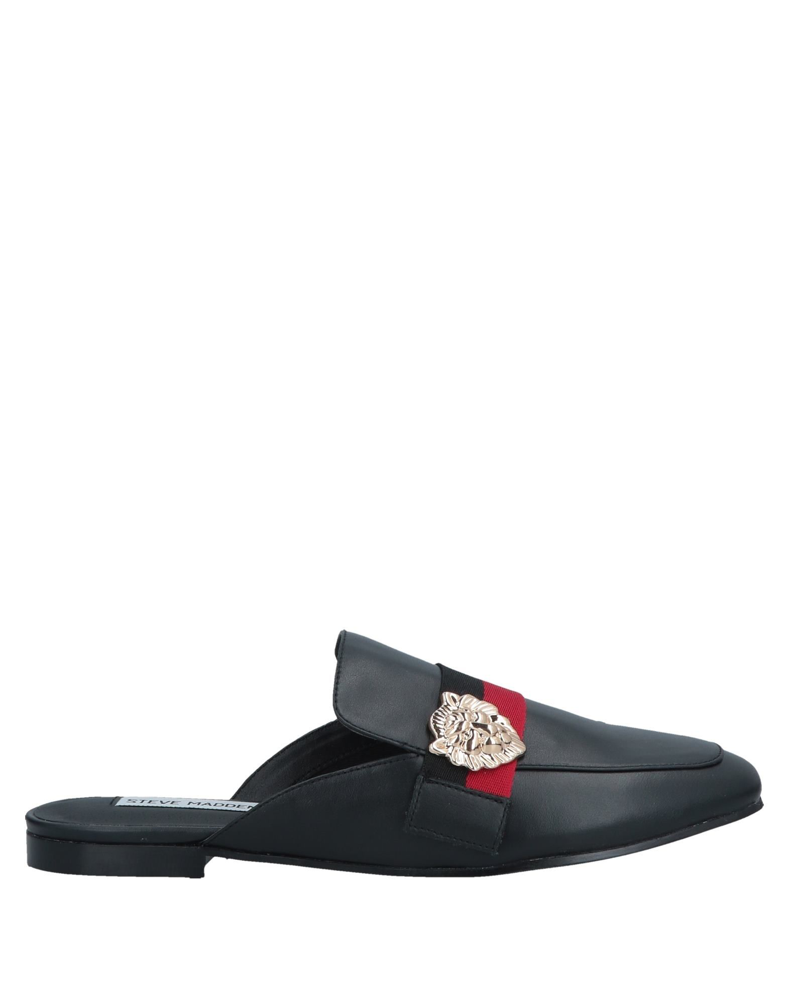 black steve madden mules