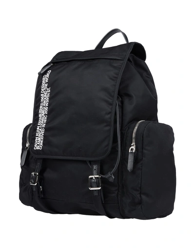Shop Calvin Klein 205w39nyc Backpacks In Black