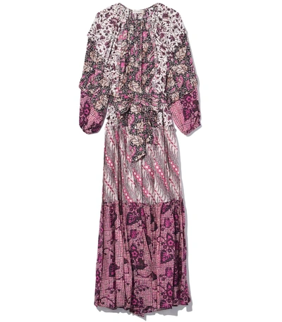 Shop Ulla Johnson Imari Dress In Fuchsia In Multi