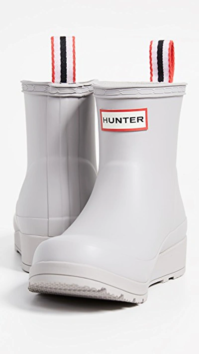 Hunter Original Play Short Rubber Wellington Boots In Grey | ModeSens