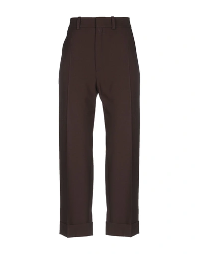Shop Chloé Casual Pants In Cocoa