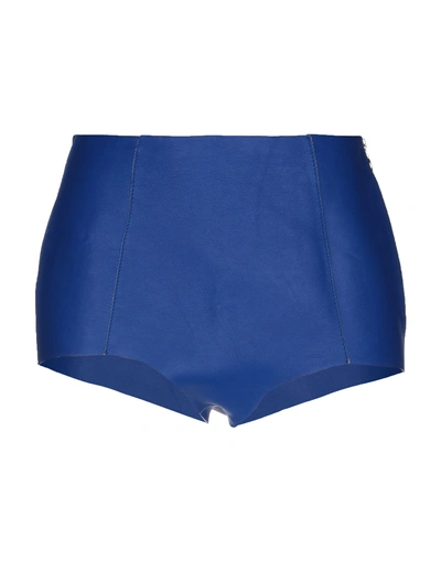 Shop Rochas Shorts In Blue