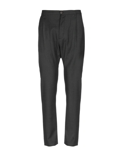 Shop Novemb3r Pants In Steel Grey