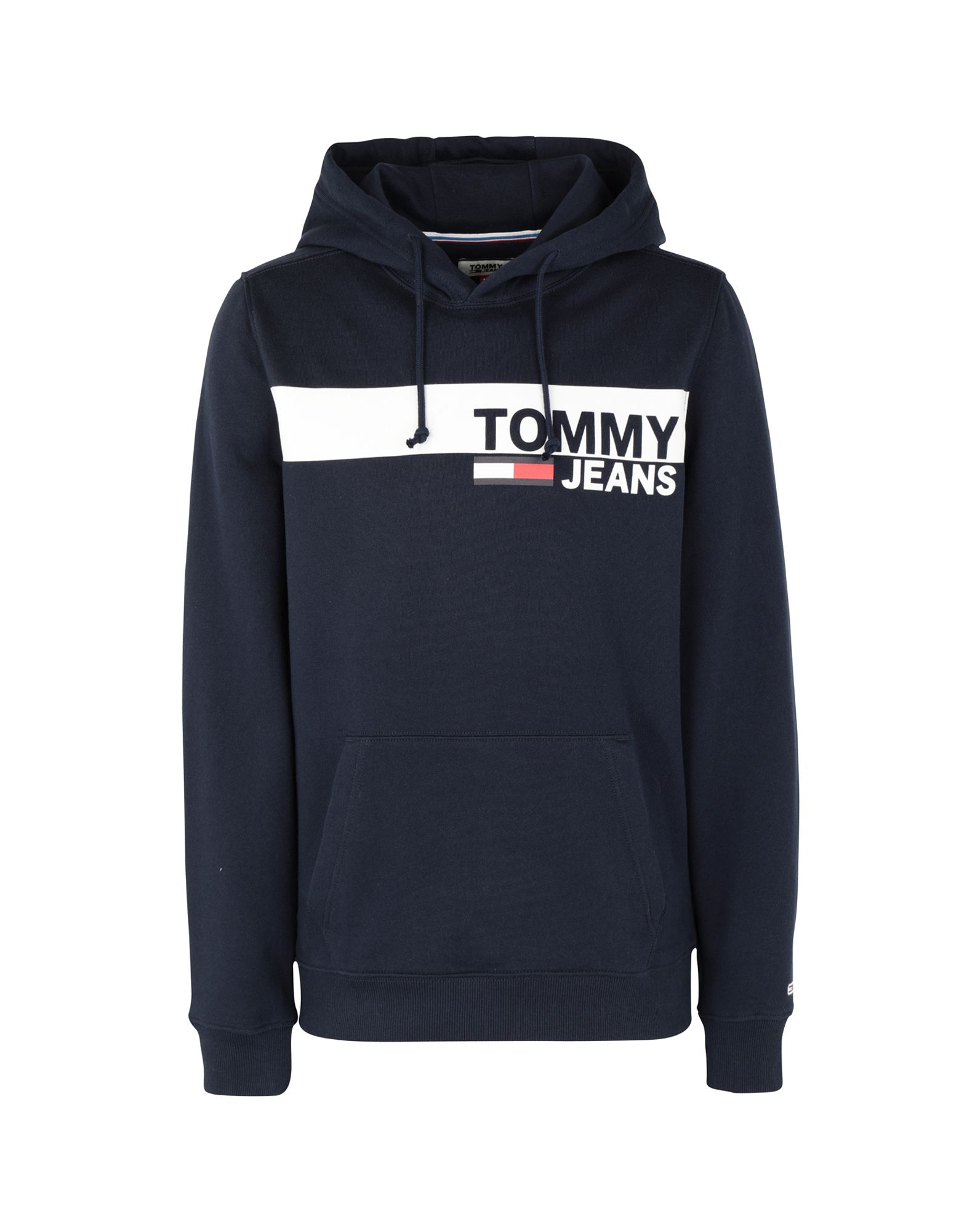 Tommy Jeans Hooded Sweatshirt In Dark Blue | ModeSens