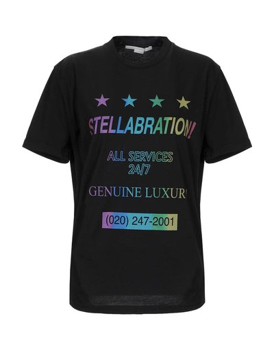 Shop Stella Mccartney T-shirts In Black