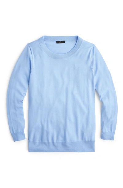 Shop Jcrew Tippi Merino Wool Sweater In Frosty Sky