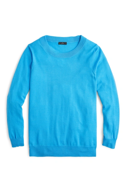 Shop Jcrew Tippi Merino Wool Sweater In Watercolor Sky