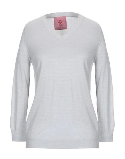 Shop Alyki Cashmere Blend In Grey