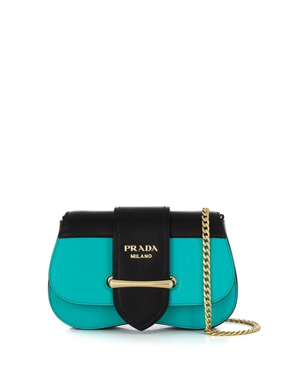 Shop Prada Sidonie Belt Bag - Green