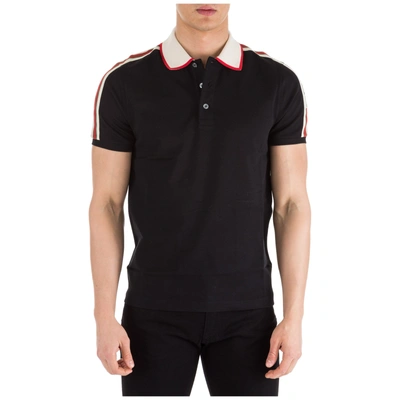 Gucci Men s Short Sleeve T shirt Polo Collar In Black ModeSens